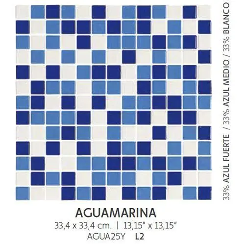 Gresite Aguamarina