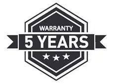 5 años de garantía