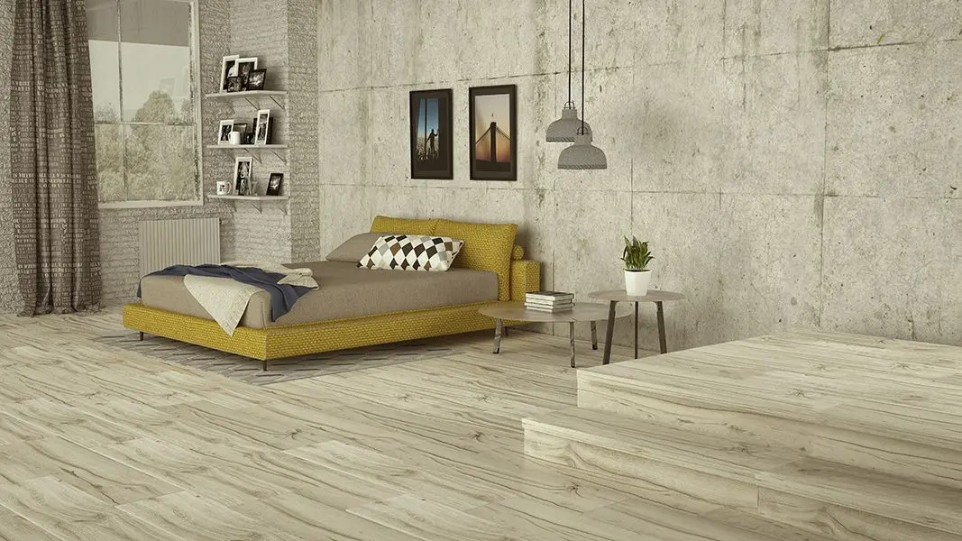 Suelo porcelánico imitación madera Olivo 30 x 120