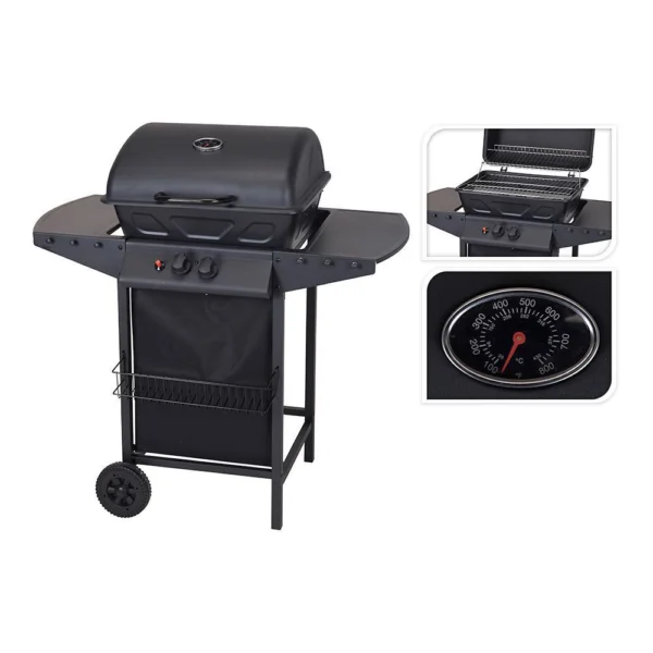 Barbacoa A Gas 2 Quemadores