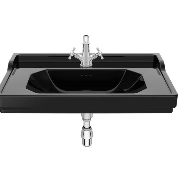 Lavabo Carmen Negro Roca