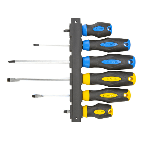 Destornillador Juego 6 pcs y Colgador