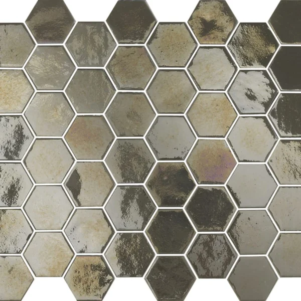 Gresite Decorativo Color Perla Pardo Serie Sixties