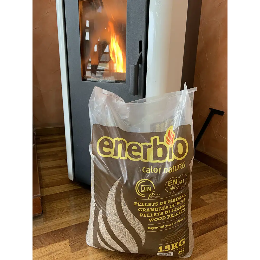 Saco De Pellets De 15 Kg Para Estufa Monomat Materiales