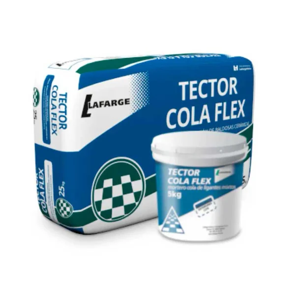 Cemento cola C2 TE - S1 Tector Cola Flex 25kg