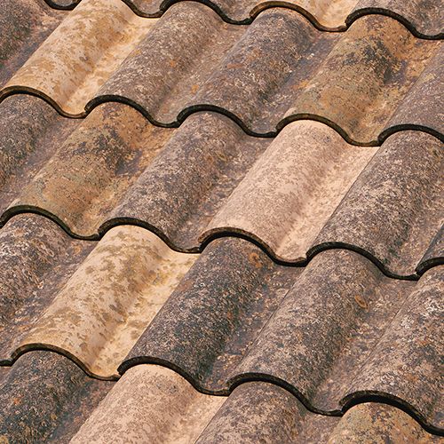 Teja Mixta Clásica TB-10 modelo Entrepins de tejas Borja
