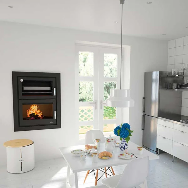 Insertable con horno encastrable Murano Bronpi