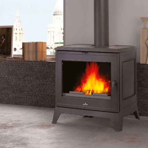 Estufa de leña de 14 kw Bronpi Preston