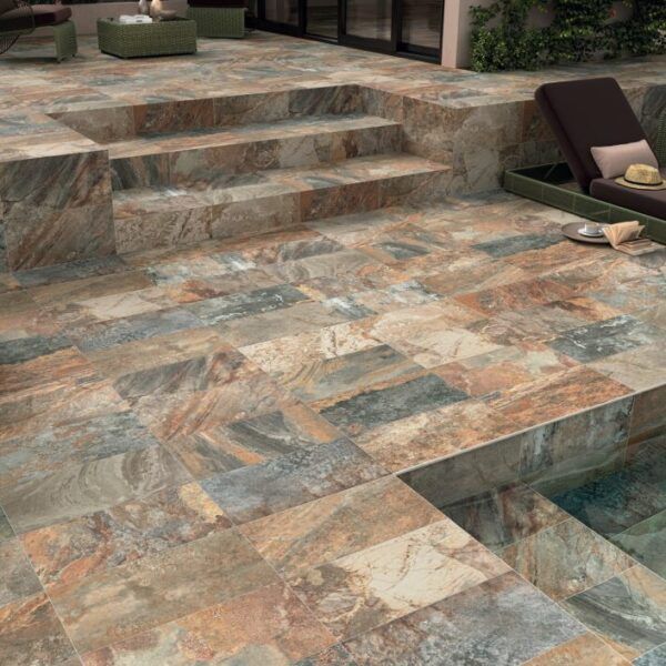 Porcelánico Cancún Mix 30×60 cm con acabado Antisplit. Caja de 1,26 m². Ideal para reformas que buscan tendencia y funcionalidad en pavimentos y revestimientos.