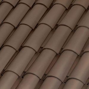 Teja Árabe Curva 40x15 BORJA marron