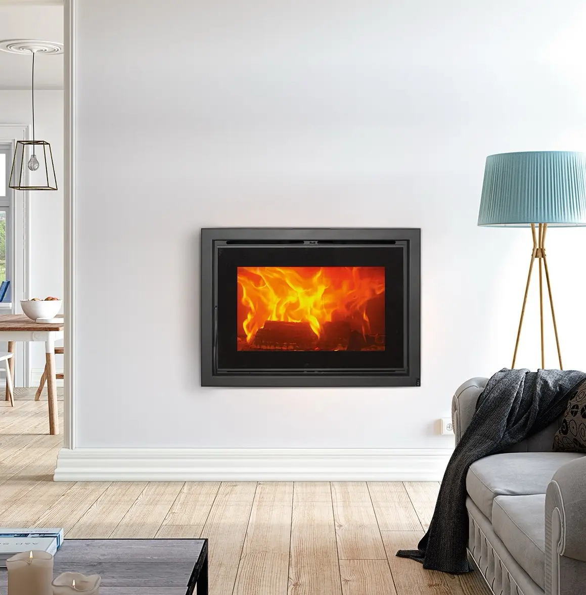 Insertable Leña DC 70 - DC 80 Denia Stoves